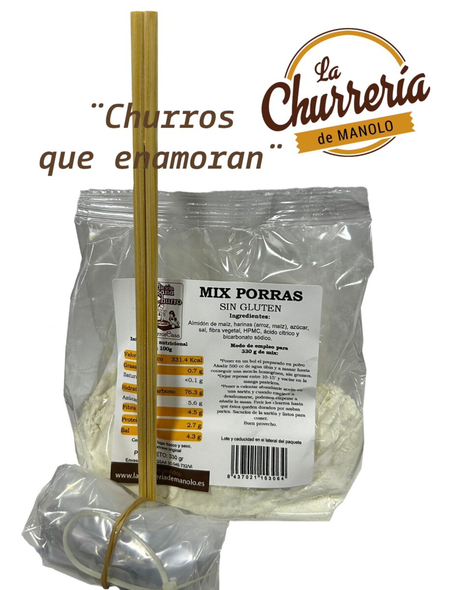 Kit de Churros SIN GLUTEN para hacer en casa - 3