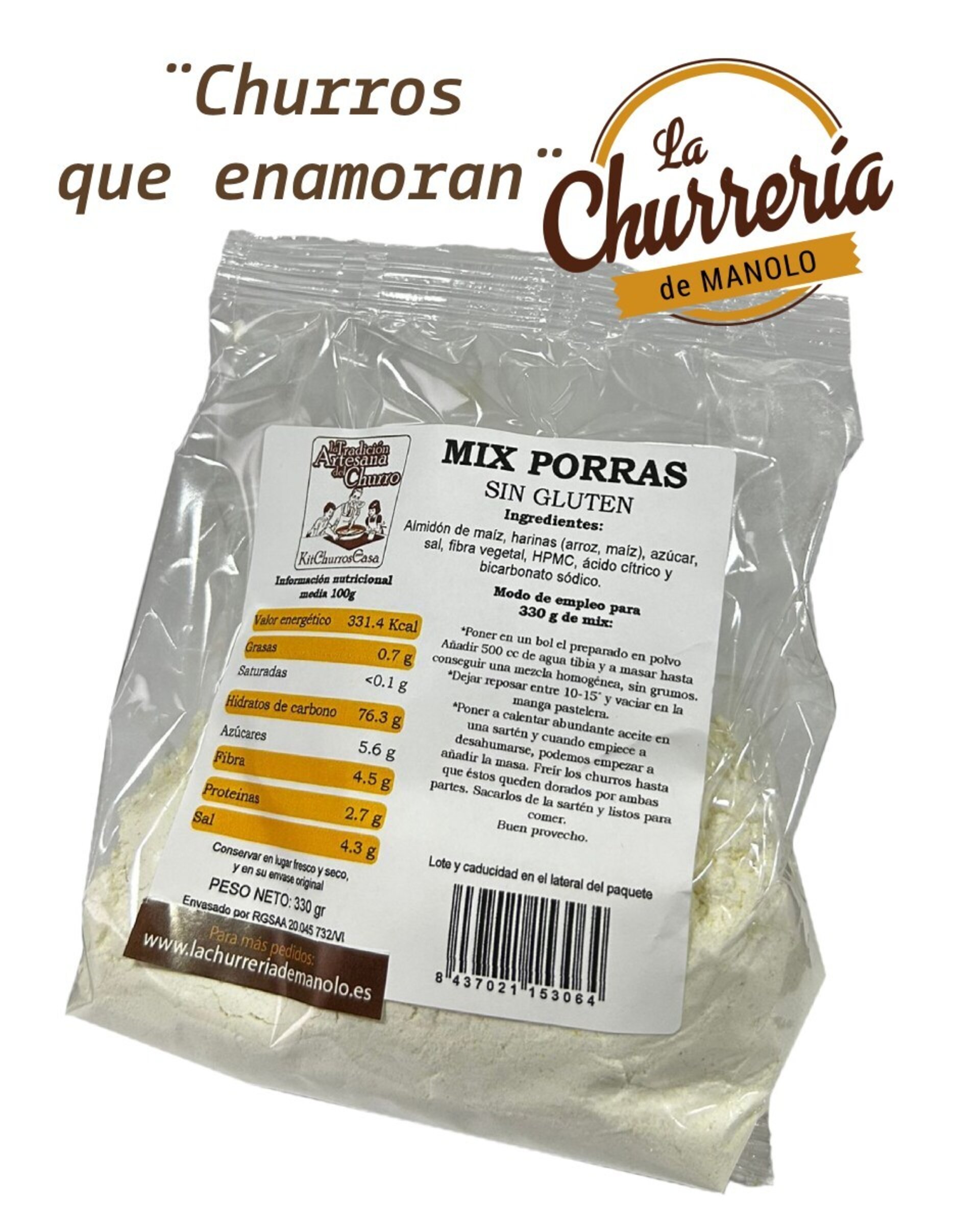 Kit de Churros SIN GLUTEN para hacer en casa - 2